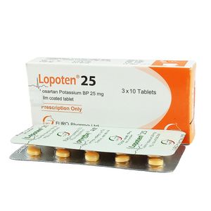 Lopoten 25 mg Tablet