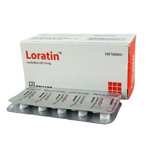 Loratin 10 mg Tablet