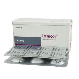 Losacor 50 mg Tablet