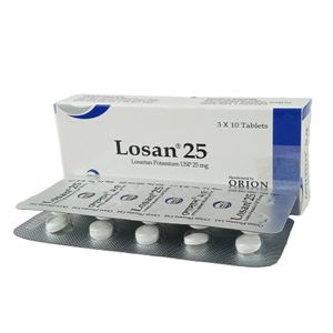 Losan 25 mg Tablet