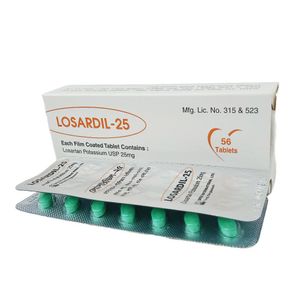 Losardil 25 mg Tablet