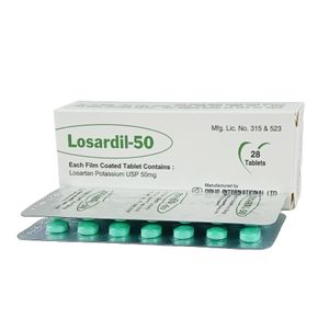 Losardil 50 mg Tablet