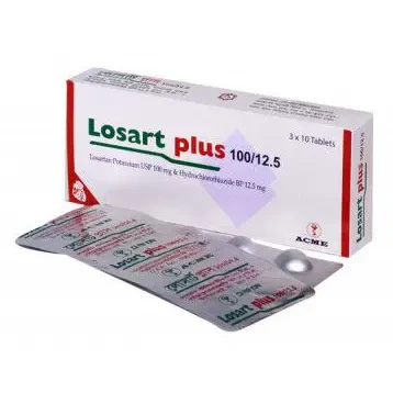 Losart Plus 100 mg+12.5 mg Tablet