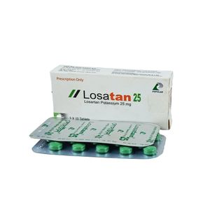 Losatan 25 mg Tablet