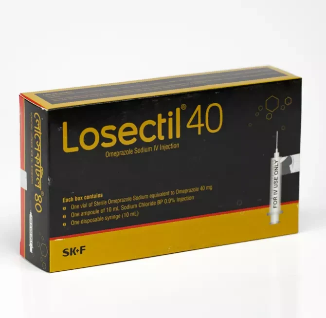 Losectil 40 mg/vial IV Injection