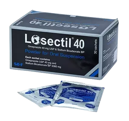 Losectil 20 mg/sachet Oral Powder