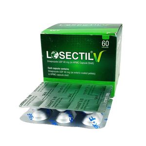 Losectil V 40 mg Capsule (Delayed Release)