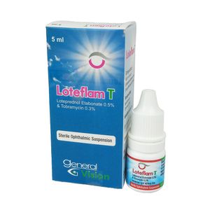 Loteflam T 0.5%+0.3% Ophthalmic Suspension