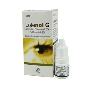 Lotenol G 0.5%+0.3% Ophthalmic Suspension