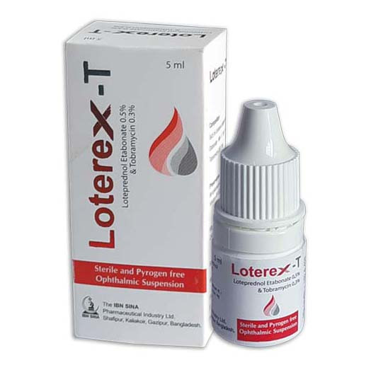 Loterex-T 0.5%+0.3% Ophthalmic Suspension