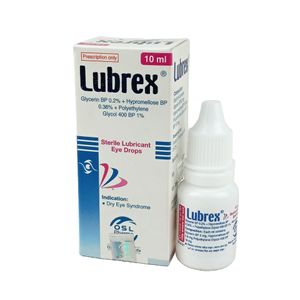 Lubrex 0.2%+0.36%+1% Ophthalmic Solution