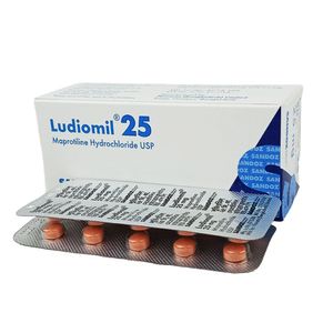 Ludiomil 25 mg Tablet