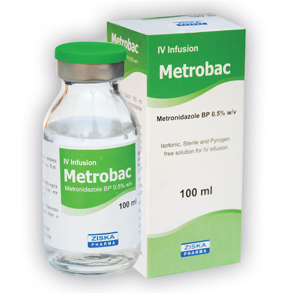 Metrobac 500 mg/100 ml IV Infusion