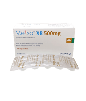 Metsa XR 500 mg Tablet (Extended Release)