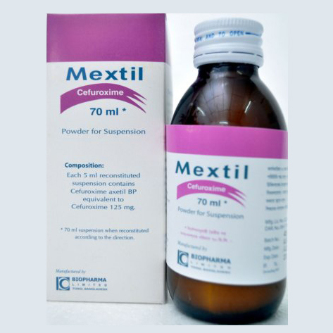 Mextil 125 mg/5 ml Powder for Suspension