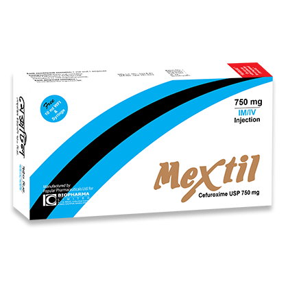 Mextil 750 mg/vial IM/IV Injection