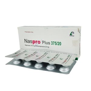 Naspro Plus 375 mg+20 mg Tablet (Delayed Release)