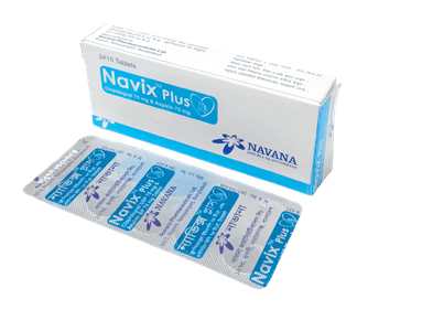 Navix Plus 75 mg+75 mg Tablet