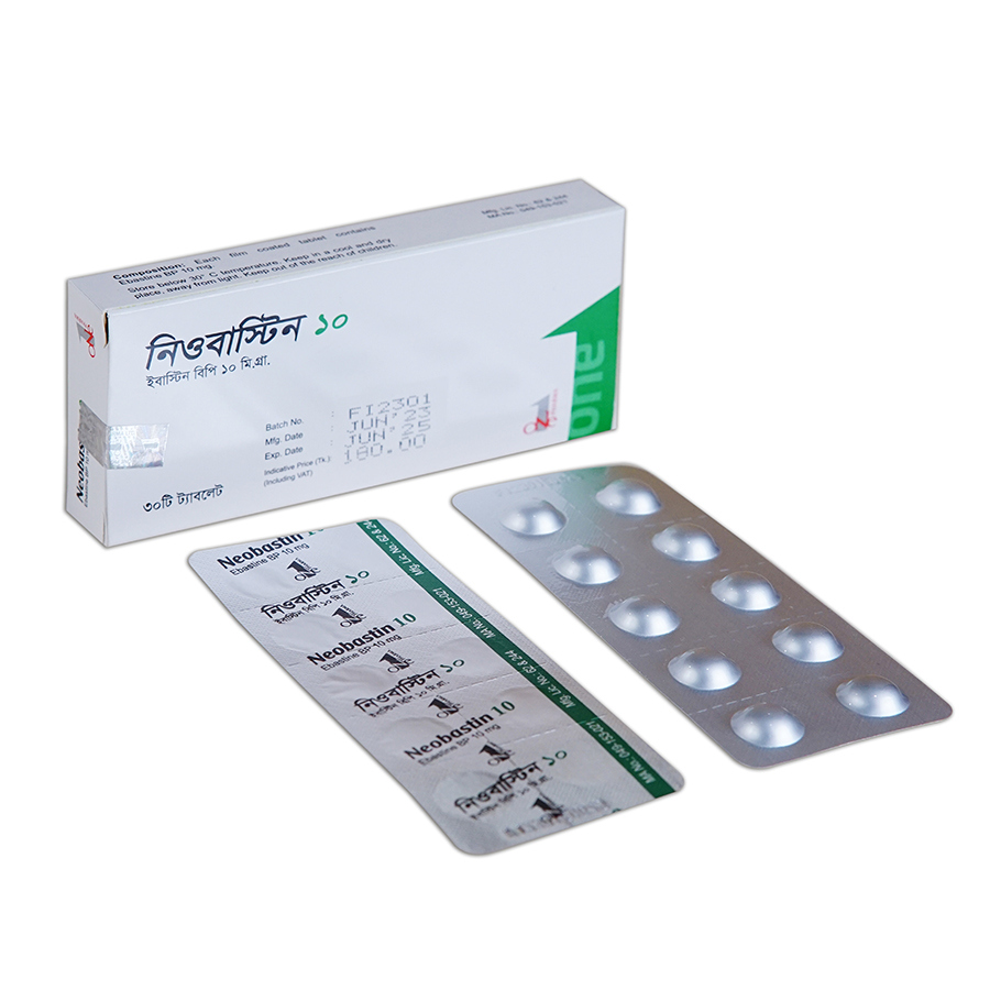 Neobastin 10 mg Tablet