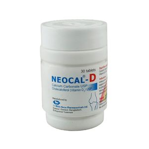 Neocal D 500 mg+200 IU Tablet