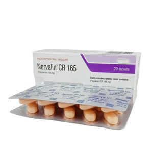 Nervalin CR 165 mg Tablet (Extended Release)