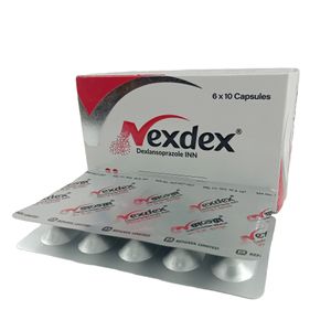 Nexdex 30 mg Capsule (Enteric Coated Pellets)