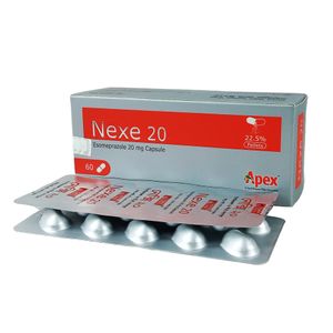 Nexe 20 mg Capsule (Enteric Coated Pellets)