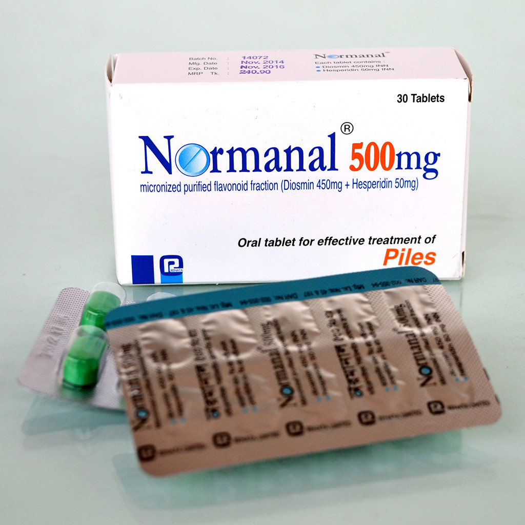 Normanal 450 mg+50 mg Tablet