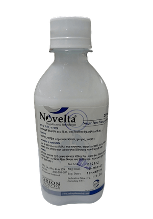 Novelta (480 mg+20 mg)/5 ml Oral Suspension