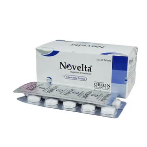 Novelta 480 mg+20 mg Chewable Tablet