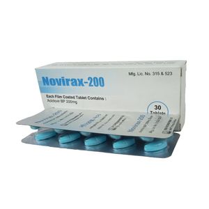 Novirax 200 mg Tablet