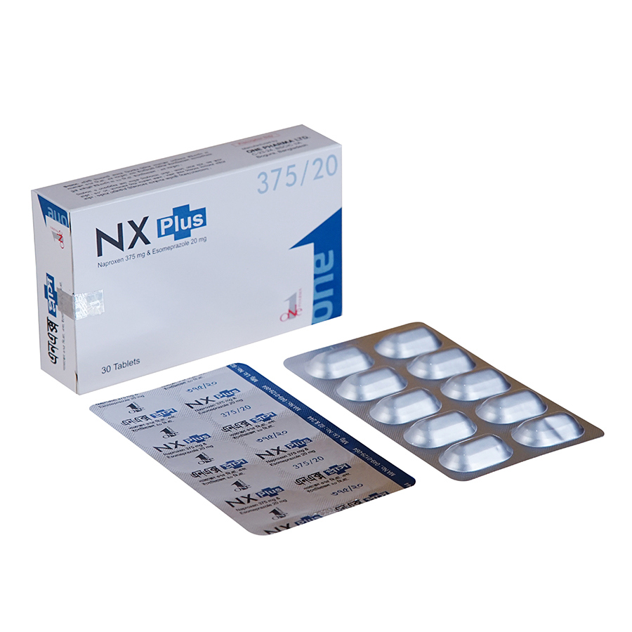 NX Plus 375 mg+20 mg Tablet (Delayed Release)