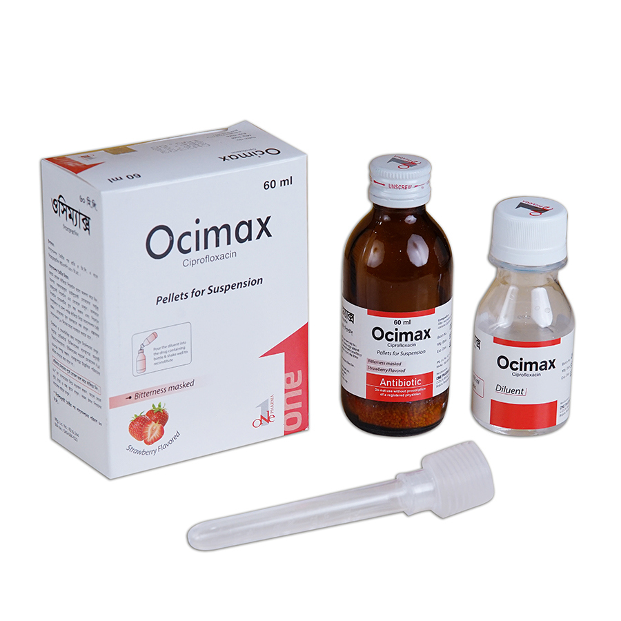 Ocimax 250 mg/5 ml Powder for Suspension