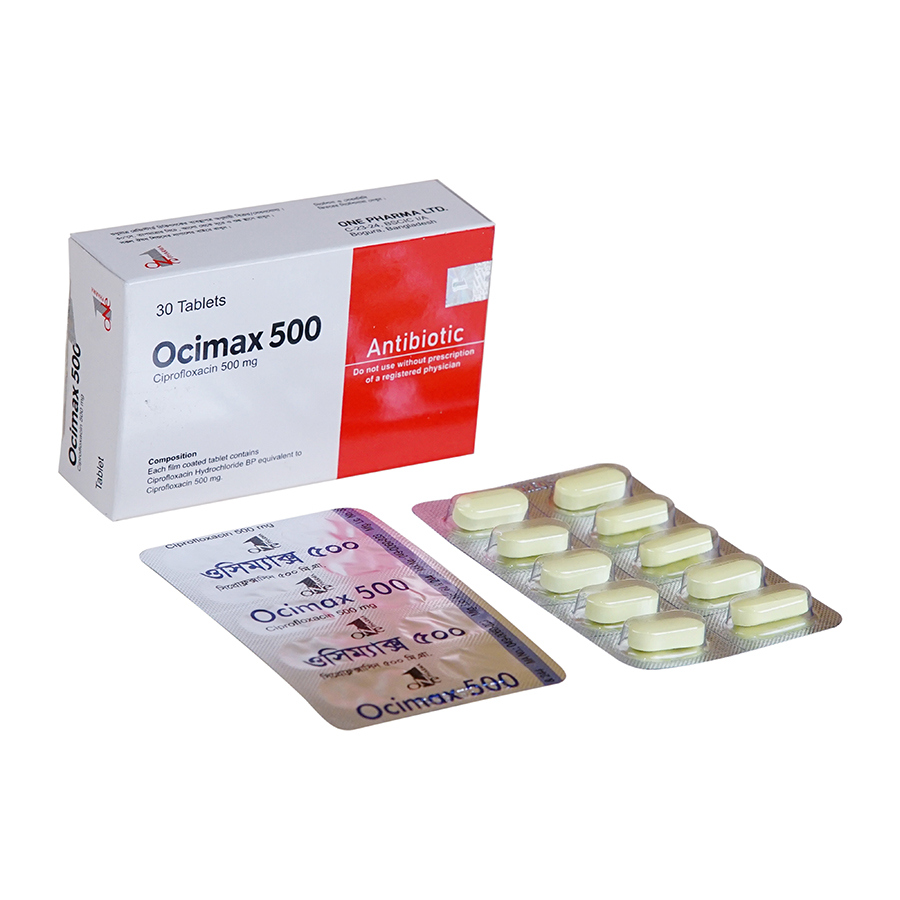 Ocimax 500 mg Tablet