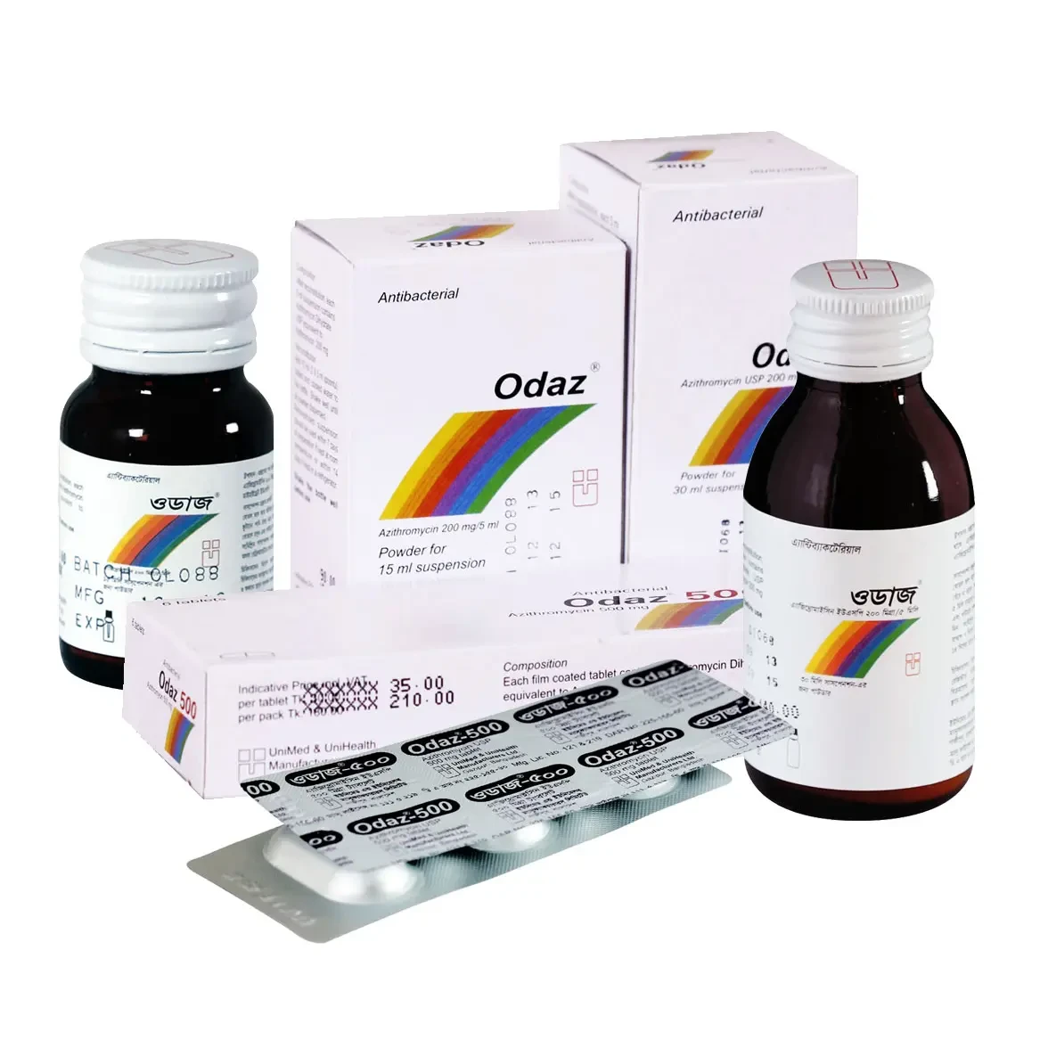 Odaz 200 mg/5 ml Powder for Suspension