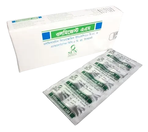 Olmezest AM 5 mg+40 mg Tablet