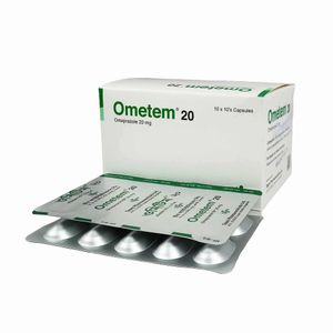 Ometem 20 mg Capsule (Enteric Coated Pellets)