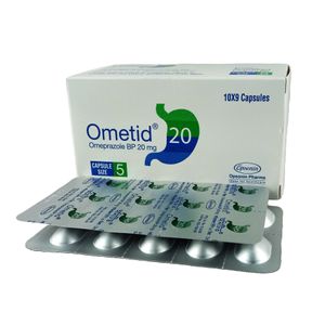 Ometid 20 mg Capsule (Enteric Coated Pellets)