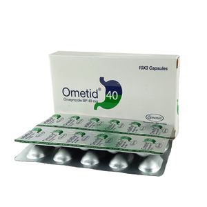 Ometid 40 mg Capsule (Enteric Coated Pellets)