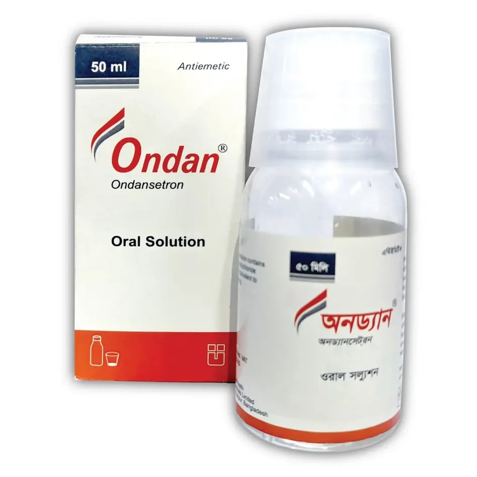 Ondan 4 mg/5 ml Oral Solution