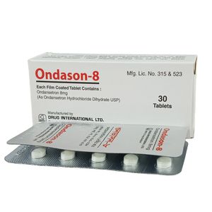 Ondason 8 mg Tablet