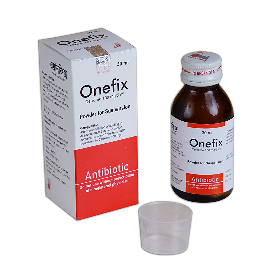 Onefix 100 mg/5 ml Powder for Suspension