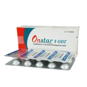 Onstar ODT 8 mg Dispersible Tablet