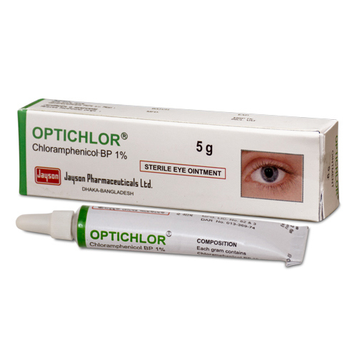 Optichlor 1% Ophthalmic Ointment