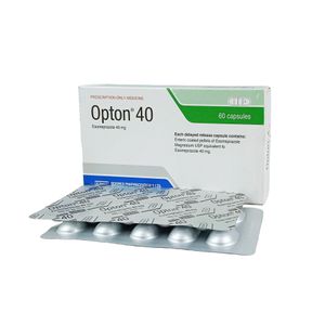 Opton 40 mg Capsule (Enteric Coated Pellets)