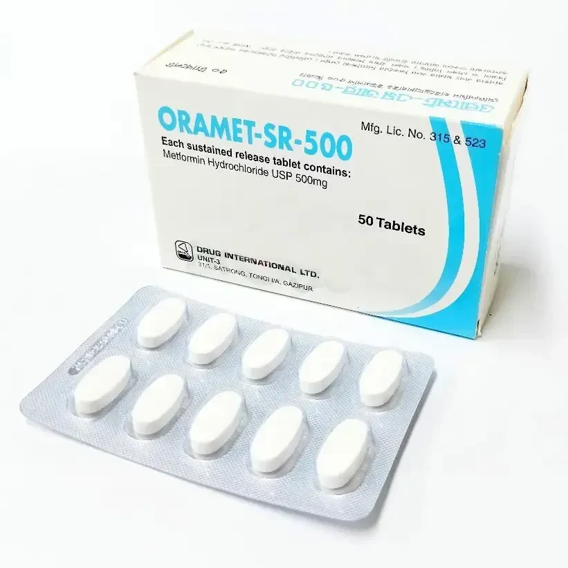 Oramet-SR 500 mg Tablet (Sustained Release)