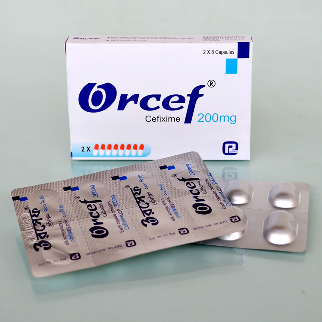 Orcef 200 mg Capsule