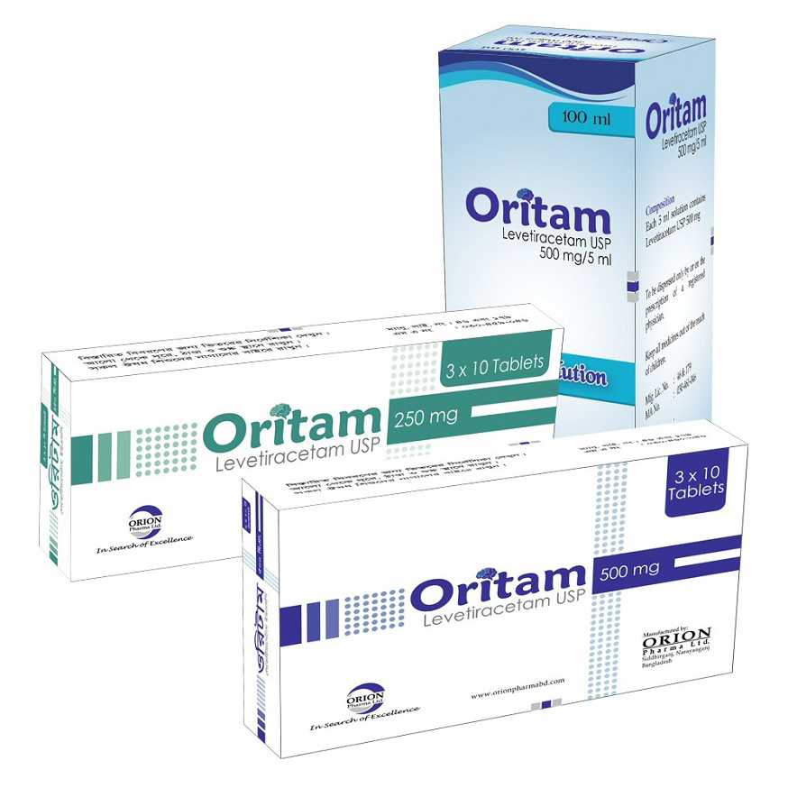 Oritam 500 mg/5 ml Oral Solution