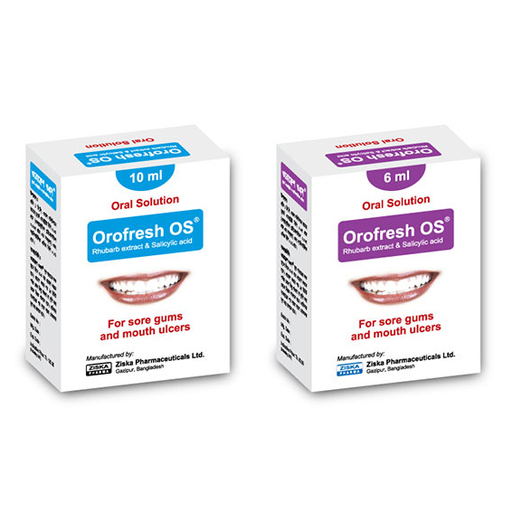 Orofresh OS 5%+1% Oral Solution