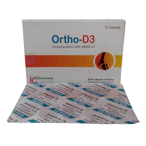 Ortho-D3 40000 IU Capsule